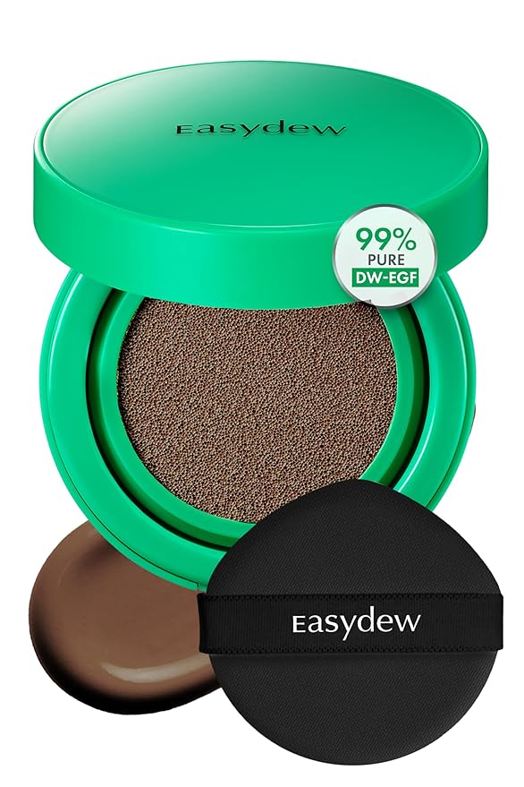 Easydew Mela B Toning Ampoule Cushion Foundation Skin Care (#45 Espresso)