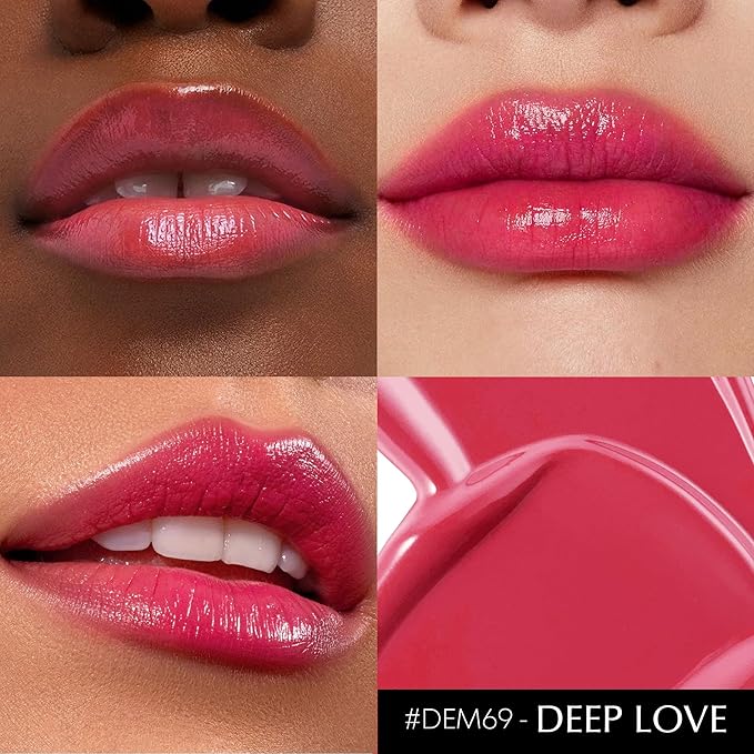 Depuplum Red Lipstick for Women Moisture Lip Gloss Tinted Lip Balm