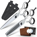 Fagaci Hair Cutting Scissors & Thinning Shears Set 6 Inch