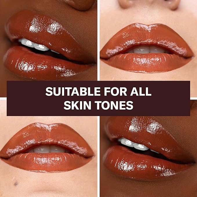 The Lip Bar - Lip Gloss, Headliner (Warm Terracotta Brown) - Gloss Up Sheer Finish - Smooth, Not Sticky Formula - Coconut Oil, Olive Oil, Argan Oil & Vitamin E - Vegan & Cruelty Free -.30 fl oz