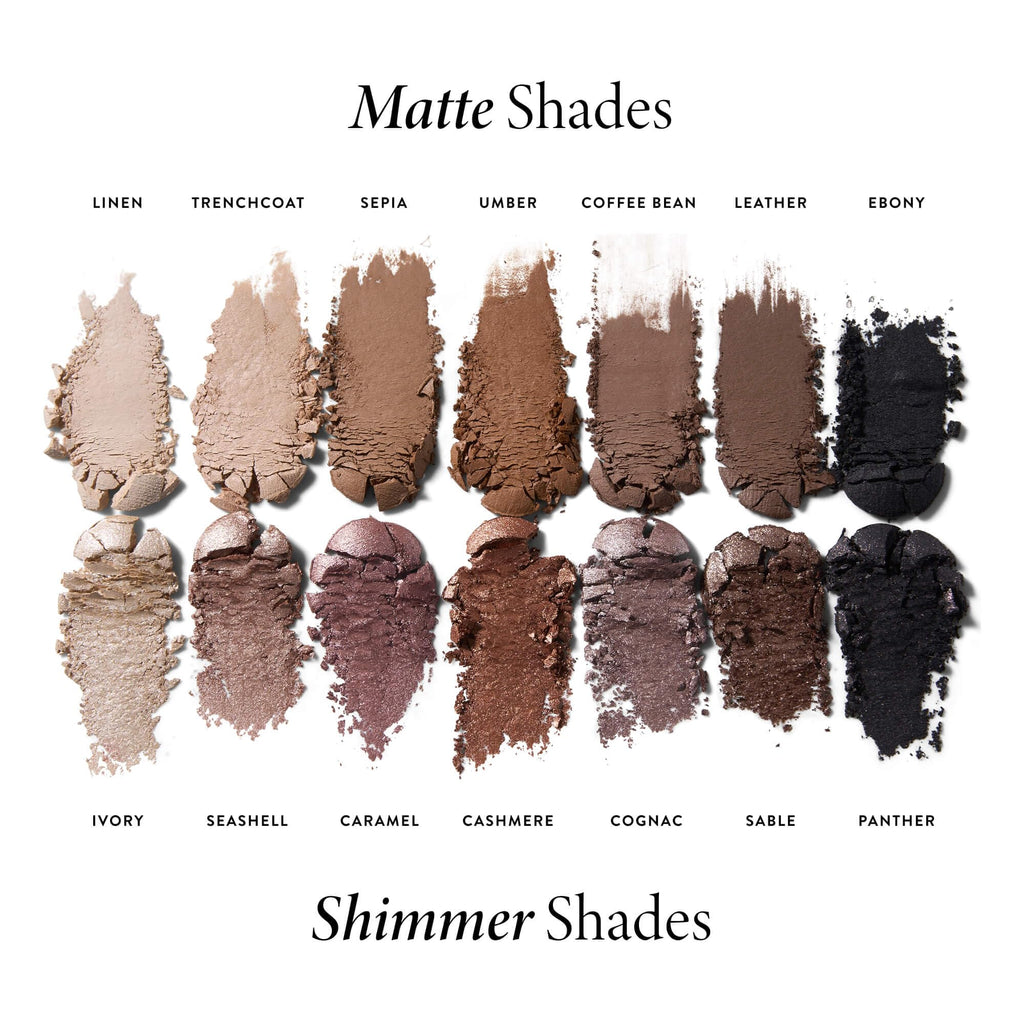 LAURA GELLER NEW YORK The Delectables Timeless Tones Baked Eyeshadow Palette | 14 Pigmented Eyeshadows Blendable Everyday Look