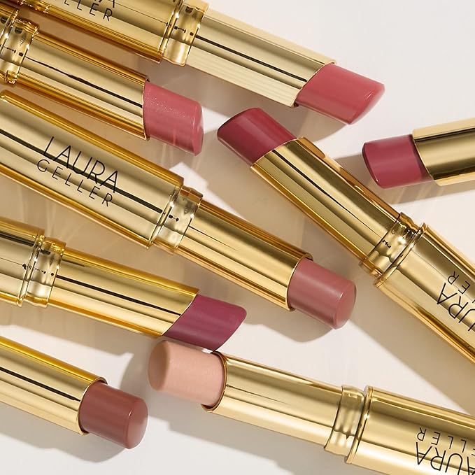 LAURA GELLER NEW YORK Jelly Balm Tinted Lip Balm – Sugar & Spice – Hydrating Lip Color with Shine Finish – Squalane & Vitamin E – Buildable Sheer to Medium Coverage – Vegan & Cruelty-Free