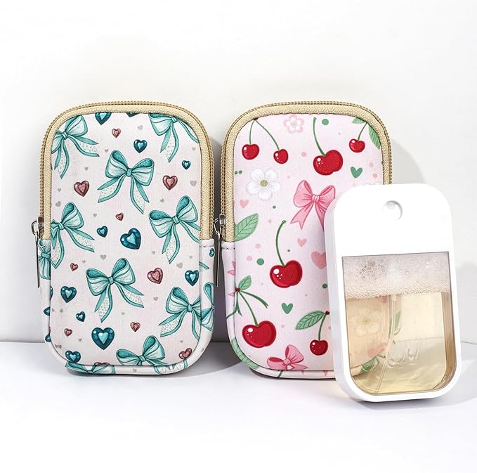 COOKOOKY 2 Pack Hand Sanitizer Holder compatible with Touchland