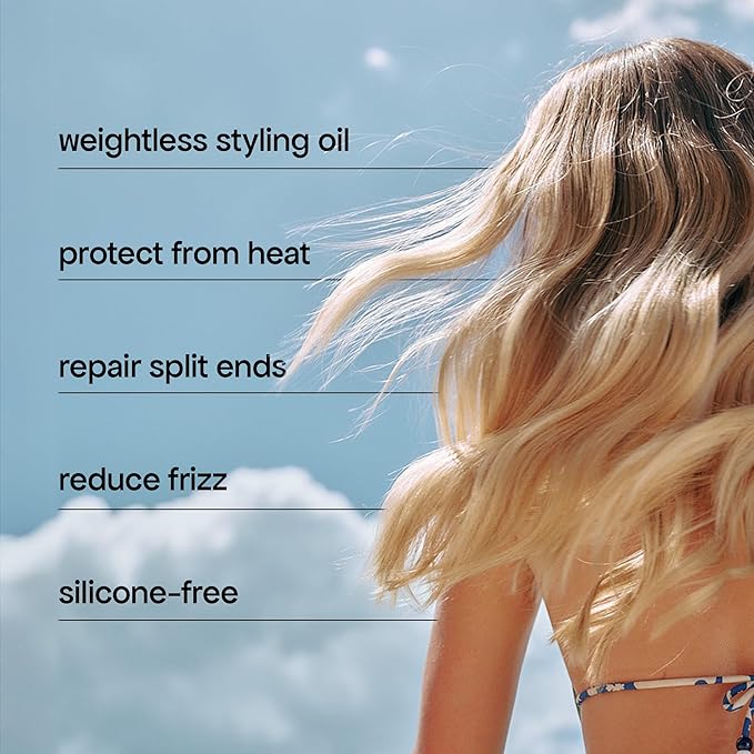 BONDIBOOST Rapid Repair Bond Builder Oil + Heat Protection [1.86 fl oz], Hair Oil for Damaged Hair, Strengthening & Nourishing Formula for Smoother + Healthier + Shinier Results