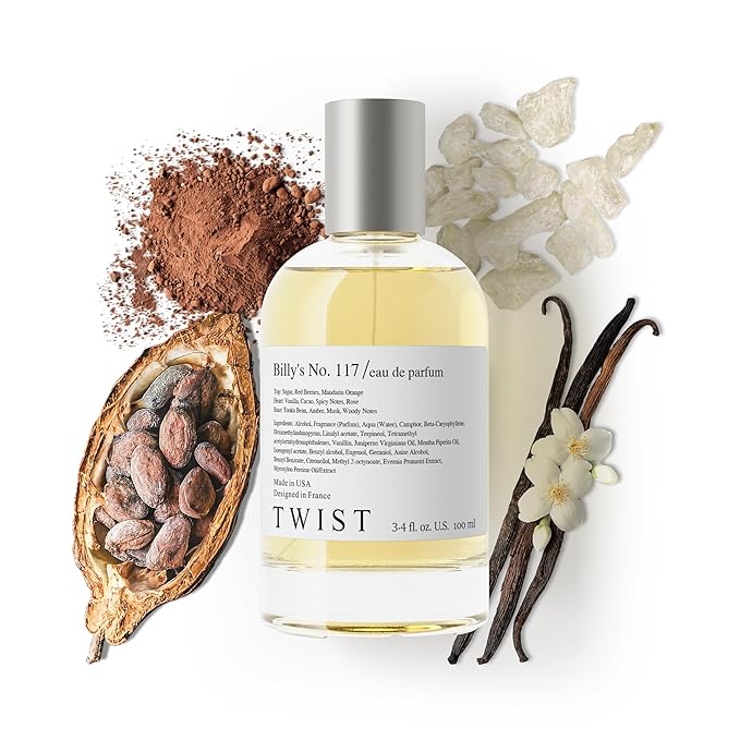 Twist Billy's No. 117 for Women Inspired by Billie Eilish's No.1 EDP