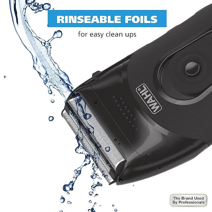 Wahl Compact Lithium-Ion Rechargeable Flexible Foil Shaver Kit & Cutter Bar