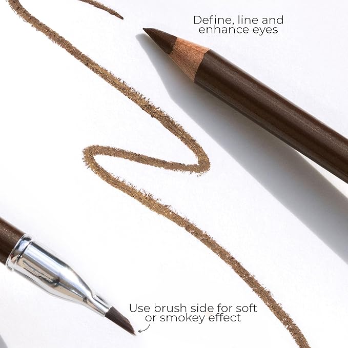 FITGLOW Beauty Vegan Eyeliner Pencil, Bronze, 1.1g