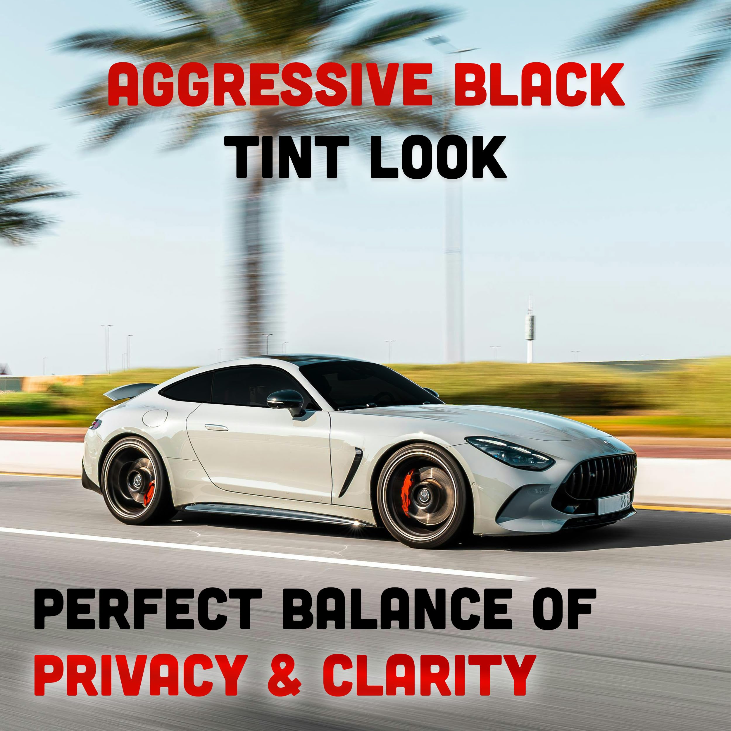 United Max Nano Carbon Car Window Tint Film – 2PLY 20% VLT Series Automotive Tint with UV Protection & Infrared Rejection, Heat & Glare Blocking, Color Stable Adhesive Film Roll, 40 Inch x 100 Feet