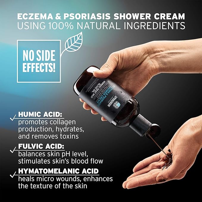 Sphagnum Botanicals Psoriasis Body Wash for Dry, Itchy Skin