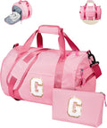 Vogewood Dance Recital Gifts, Girls Travel Duffle Bag Kids Initial Gift