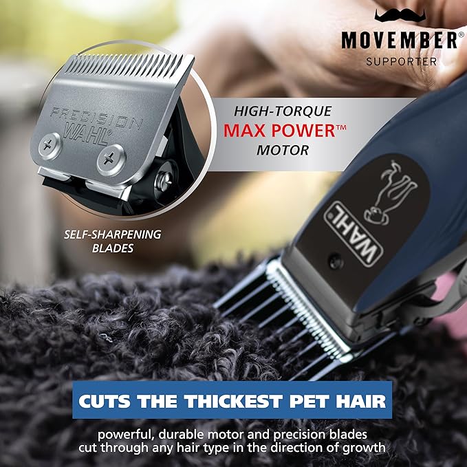 Wahl Power Pro Lithium Ion Rechargeable Cordless Dog Grooming Clipper Kit