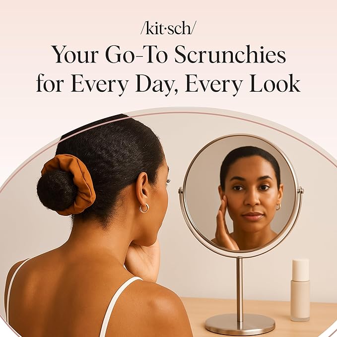 Kitsch Scrunchies for Women - Sedona, 3pcs