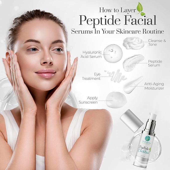 Skin Perfection 99% Peptide Serum for Face 8x Matrixyl 3000 Firming 1 oz