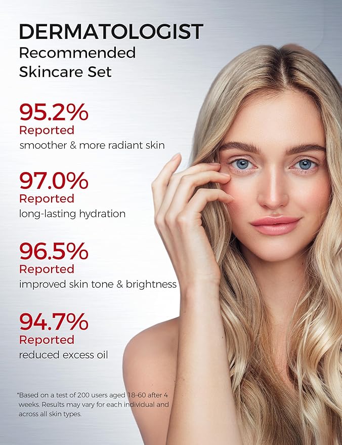 NING DERMOLOGIE Korean Skin Care Set Anti Aging: 8-Step Tembusu Essence Skincare Gift Set for Women - Complete Facial Care Kit for Cleansing, Exfoliating, Masking & Moisturizing