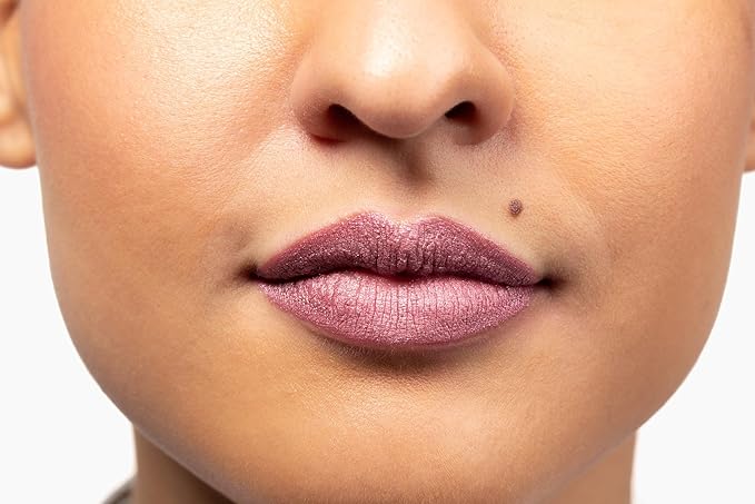Aromi Fairy Tale Metallic Matte Liquid Lipstick, Dusty Mauve