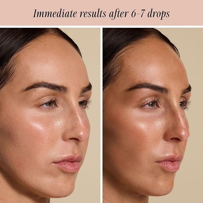 + Lux Unfiltered - N°12 Sun Struck Bronzing Face Tanning Drops - Bronze