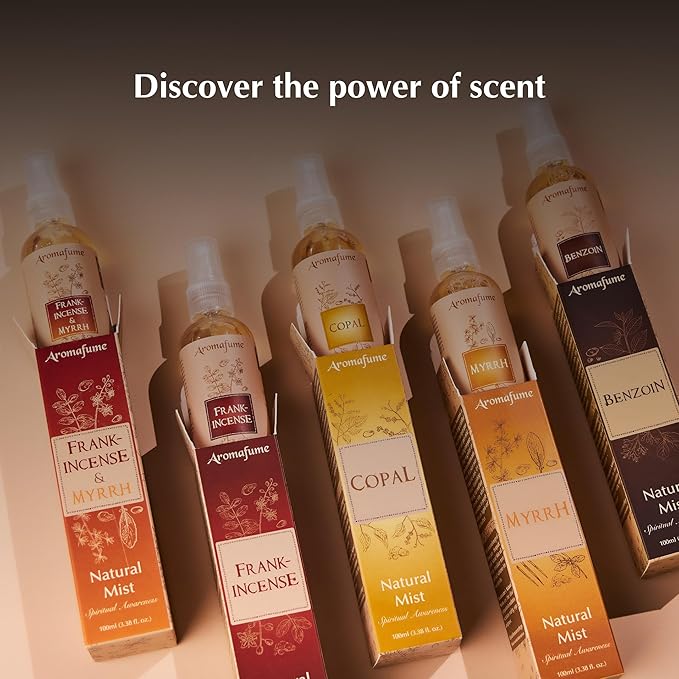 Frankincense Natural Resin Air Freshener Spray, 100ml, Aromafume