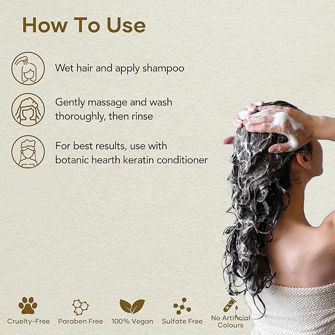 Botanic Hearth Keratin Shampoo - 16 Fl oz (Pack Of 1)