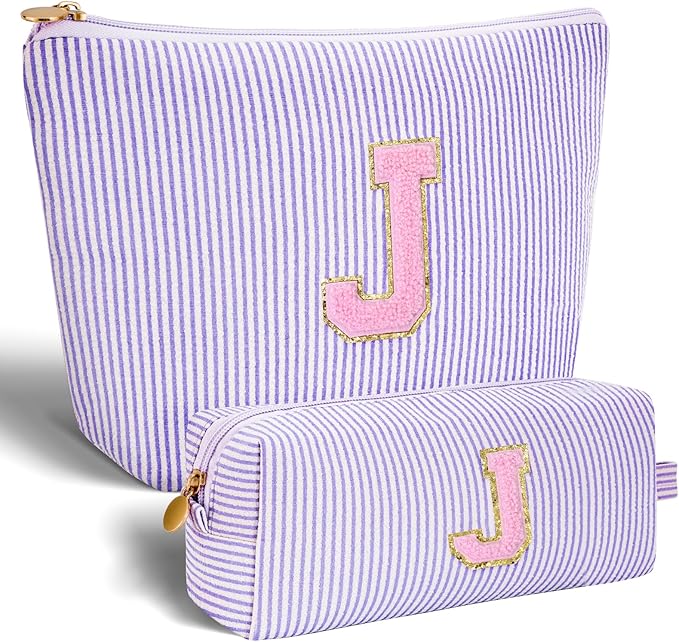 Btffitting Gifts for Teen Girls Women - Birthday Gifts for 10 11 12 13 14 15 16 17 18 Years Old Girl,Makeup Bag Cosmetic Bag,Teacher Gift Trendy Stuff Toiletry Bag - Lavender,J