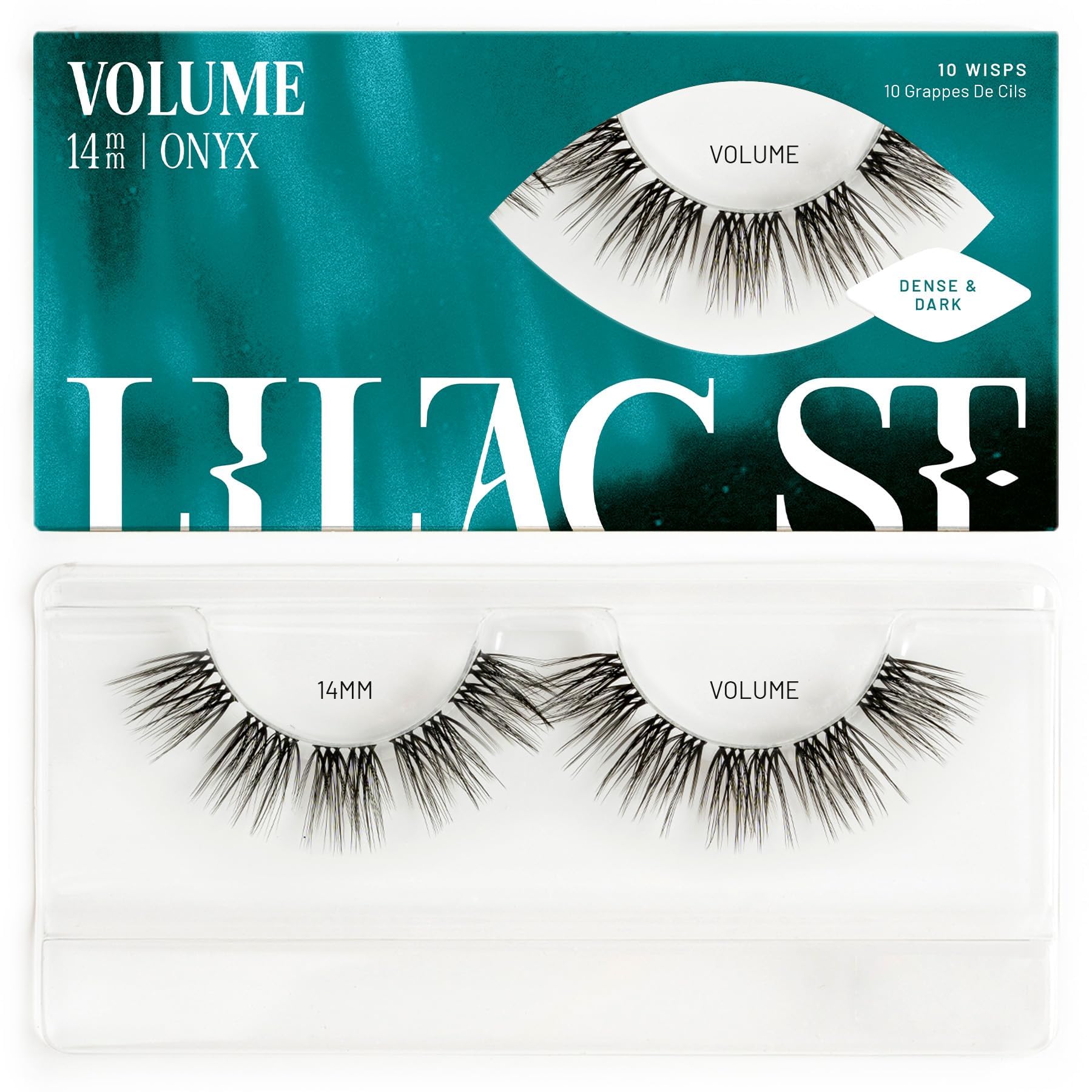Lilac St Volume Lash Clusters for DIY Lash Extensions, Volume, 14mm