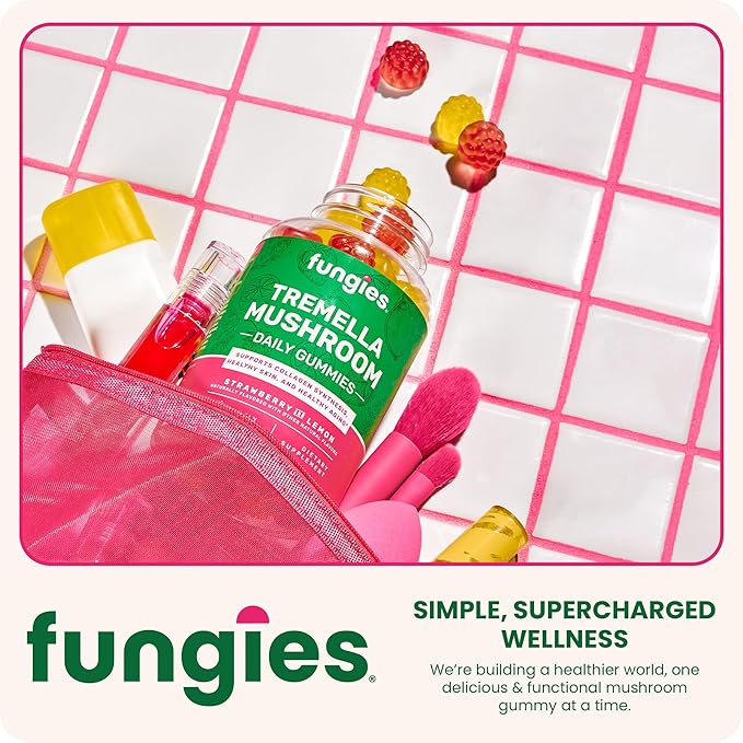 Fungies Tremella Extract Gummies | 60 Count | Beauty Gummy Supplement