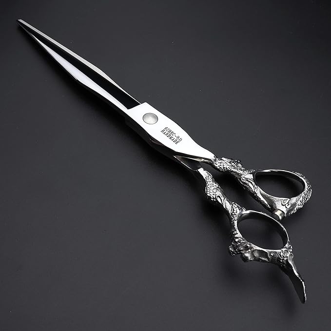 Hair Scissors 6/7/8/9-inch 440C High Hardness For Hairdressers Haircuts Cuttinging Scissors Professional Haircut(8-in cutting scissors)