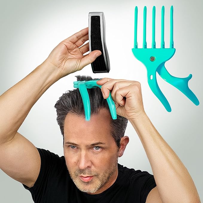 Cut Your Own and Other's Hair at Home the Easy Way | DIY Haircut Tool for Everyone | Use with Your Hair Clippers for Clean, Even Trims Every Time with Grip and Trim.