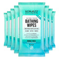 Extra Large Body Wipes for Adults Bathing No Rinse - 80 Ultra Thick Disposable Shower Wipes for Men, Women & Elderly - Great for Gym, Camping, Post Surgery