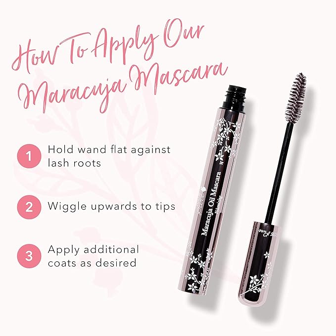 100% PURE Maracuja Oil Mascara, Blackberry, 0.35 oz