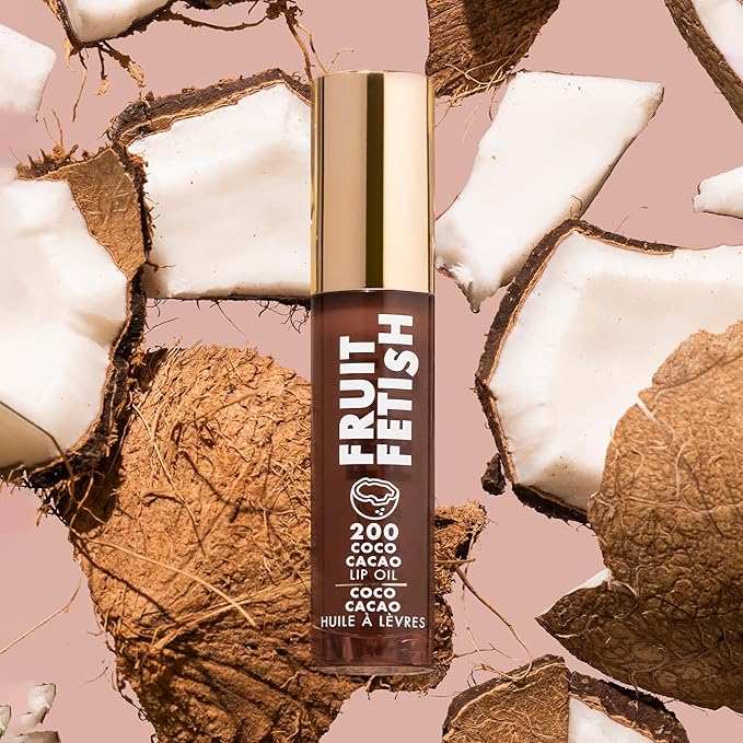 Milani Fruit Fetish Lip Oil, Tinted Hydrating Lip Gloss - Coco Cacao