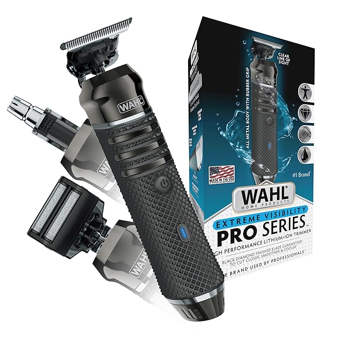 Wahl Pro Series High Visibility Cordless USB Skeleton Style Beard Trimmer