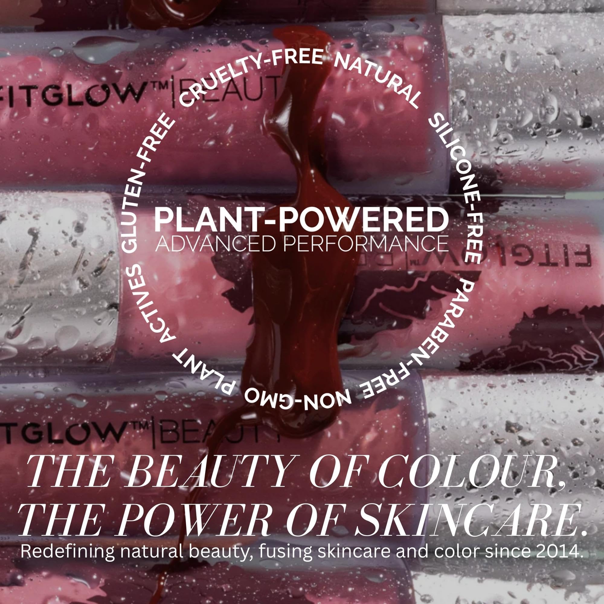 FITGLOW Beauty Lip Colour Serum, Juice, 10g