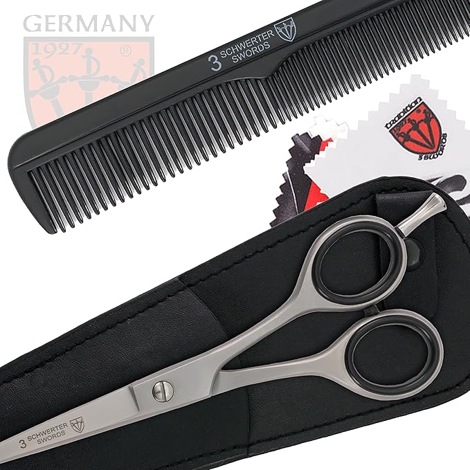 3 Swords Germany - Brand quality professional HAIR scissors, extra sharp