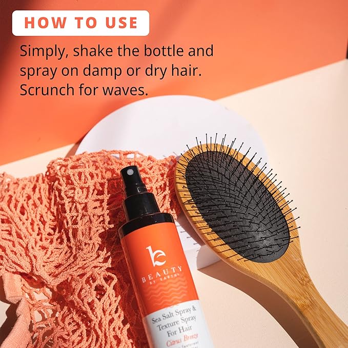 Sea Salt Spray - Aloe-Enhanced Texture Spray, Beach Waves without Dryness