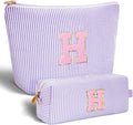 Btffitting Gifts for Teen Girls Women - Birthday Gifts for 10 11 12 13 14 15 16 17 18 Years Old Girl,Makeup Bag Cosmetic Bag,Teacher Gift Trendy Stuff Toiletry Bag - Lavender,H