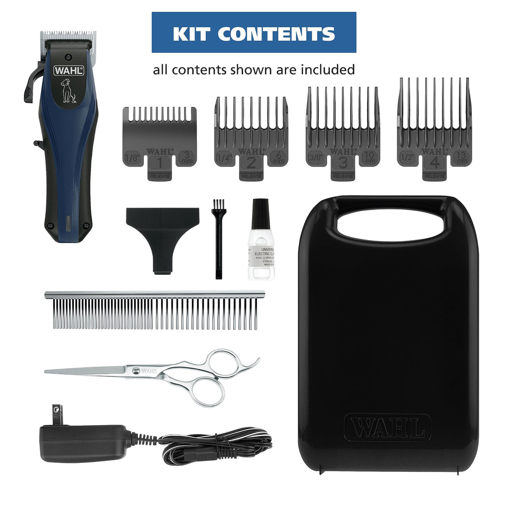 Wahl Power Pro Lithium Ion Rechargeable Cordless Dog Grooming Clipper Kit