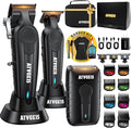 ATVOXIS Hair Clippers for Men Professional, Barber Clippers and Trimmers Set, Cordless Hair Clippers, Hair Cutting Kit, Barber Kit, Haircut Kit, Maquina para Cortar Pelo De Hombre