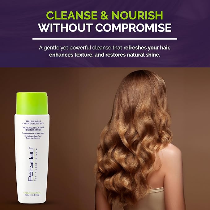 Pai-Shau - Replenishing Cleanser & Conditioner Set, Hydrating Hair Care