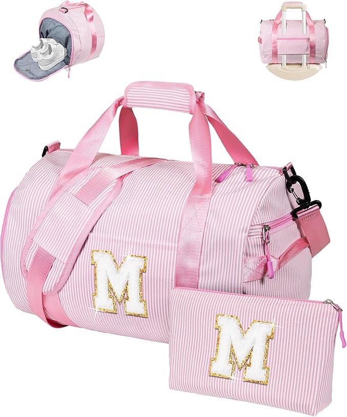 Vogewood 8 Year Old Girl Birthday Gift, Girls Travel Duffle Bag, Overnight