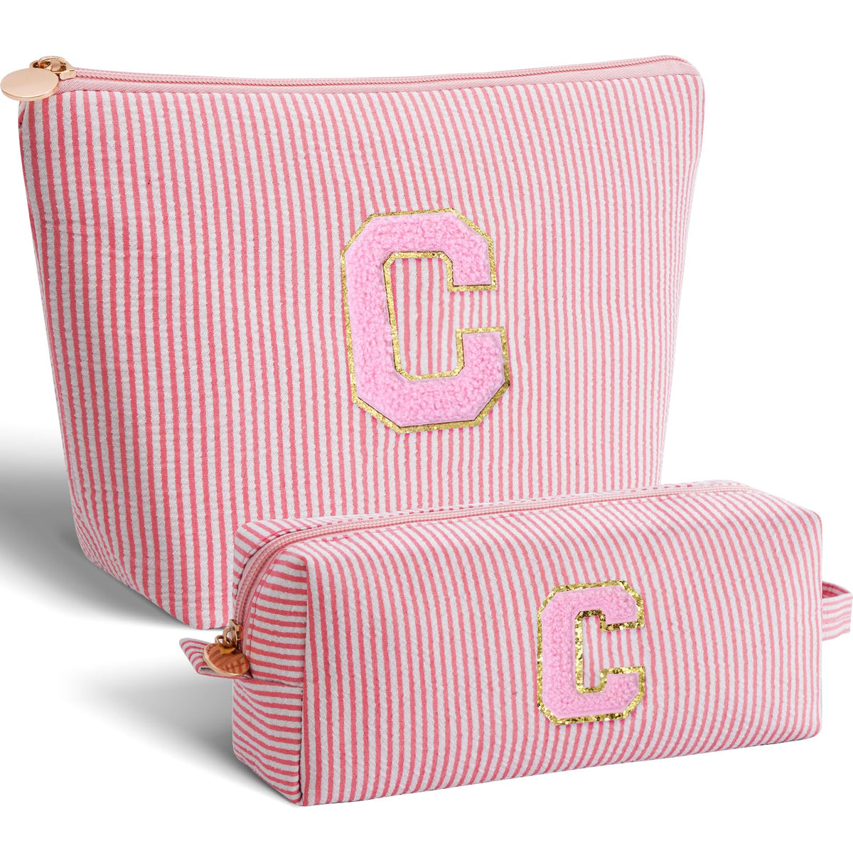 Btffitting Gifts for Teen Girls Women - Birthday Gifts for 10 11 12 13 14 15 16 17 18 Years Old Girl,Makeup Bag Cosmetic Bag,Teacher Gift Trendy Stuff Toiletry Bag - Pink,Q
