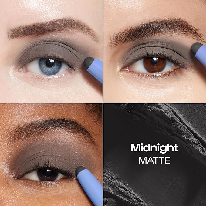 ALLEYOOP 11th Hour Cream Eyeshadow and Liner Stick, Black Matte
