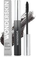 Wonderskin Infinite Rizz Mascara - Black Mascara For Volume And Length, Long-Wear, Smudge-Proof & Water-Resistant Volumizing Lash Makeup (Black)