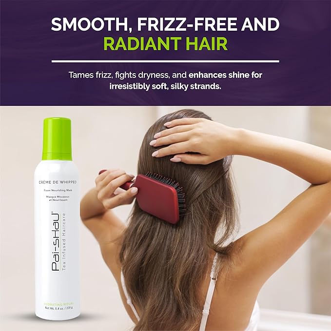 Pai-Shau - Creme de Whipped Hair Mask, Hydrating for Dry & Damaged Hair