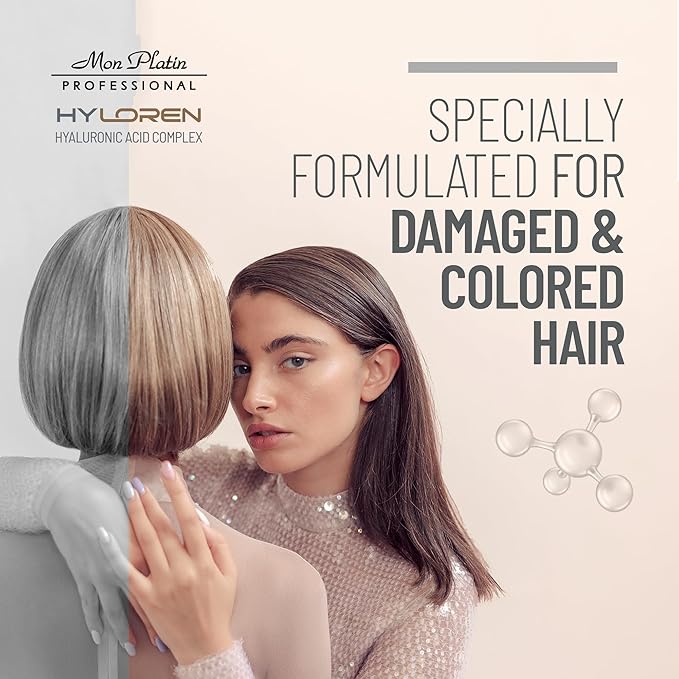 Color Save Serum with Hyaluronic Acid for Colored, Damaged, Repair Treatment, Prevents Fading, Anti Frizz for Soft, Shiny, Healthy Hair 50ml