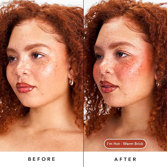 Sacheu Cheek STAY-N Liquid Blush, Dewy Finish, I'm Hot