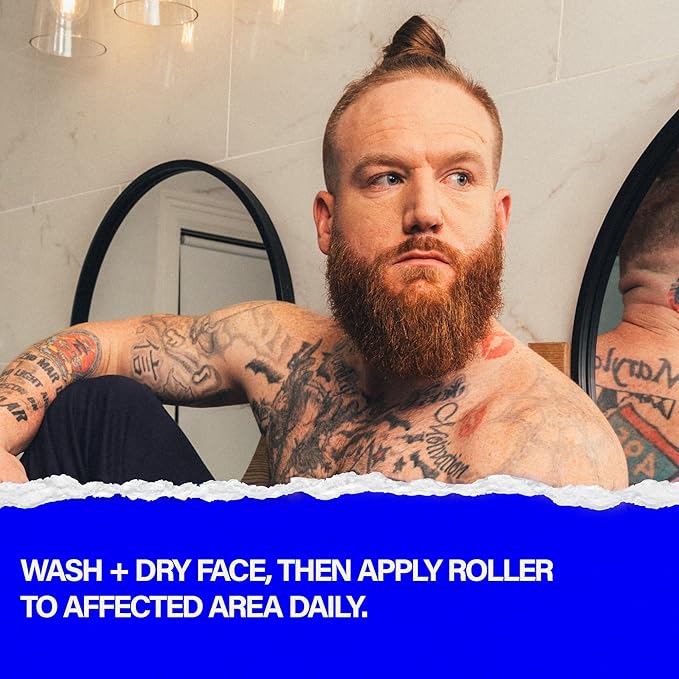 Scotch Porter Anti-Bump & Ingrown Roller for Men with Aloe & Salicylic Acid