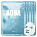 LAPCOS K Beauty Aqua Sheet - Deeply Hydrating Face Mask (Pack of 5)
