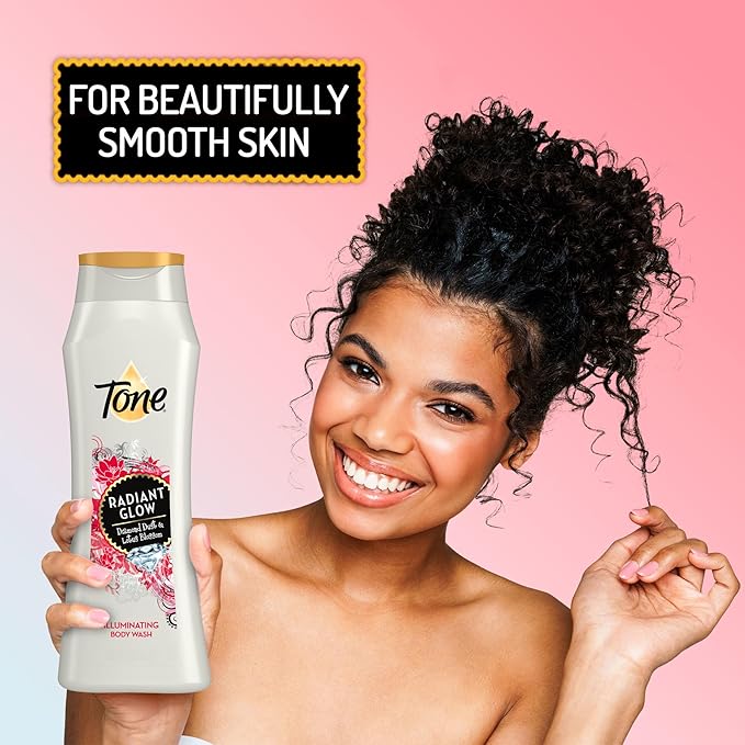 Tone Body Wash, Radiant Glow, 16 Fl Oz, 6-Pack