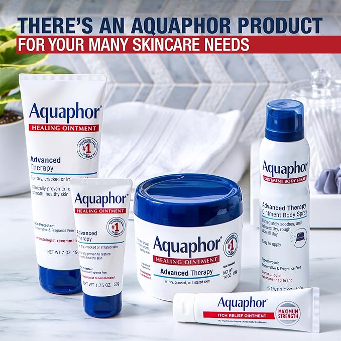 Aquaphor Advanced Therapy Healing Ointment Skin Care Set, 2 Items