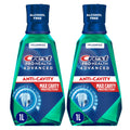 Pro-Health Advanced Maximum Cavity Protection Mouthwash - Alcohol-Free -Mild Mint - 2x1L